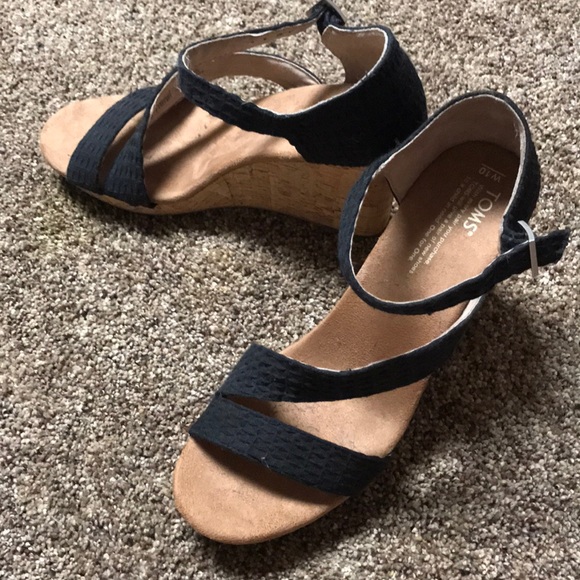 EUC Toms wedges - Picture 2 of 8